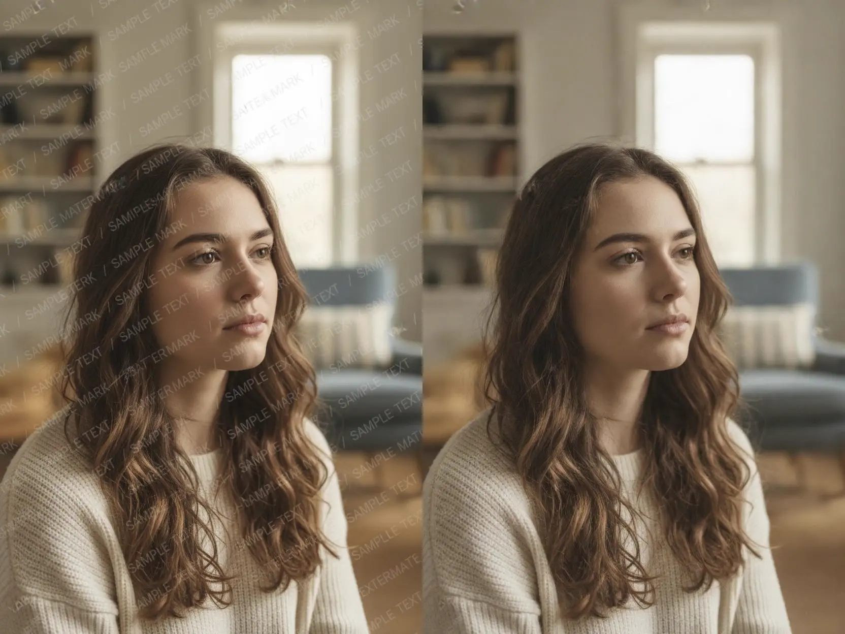 Automatically remove watermarks